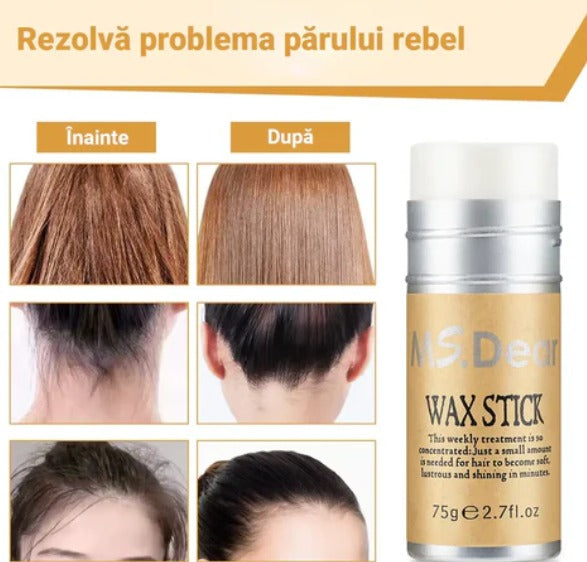 Ceara de par pentru definire coafura Hair Wax Stick